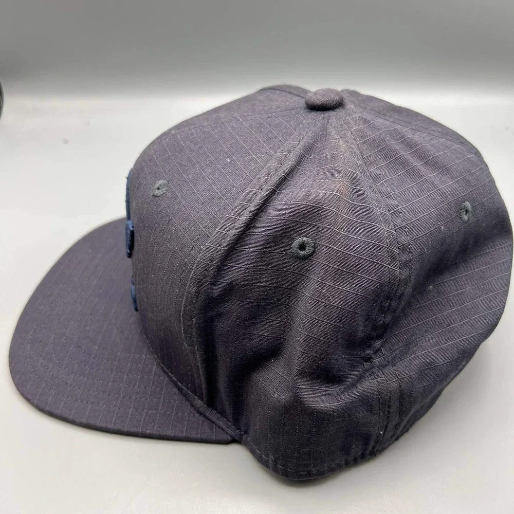 Adidas Hat Men Black Gray Embroidered Snap‎ Back Cap